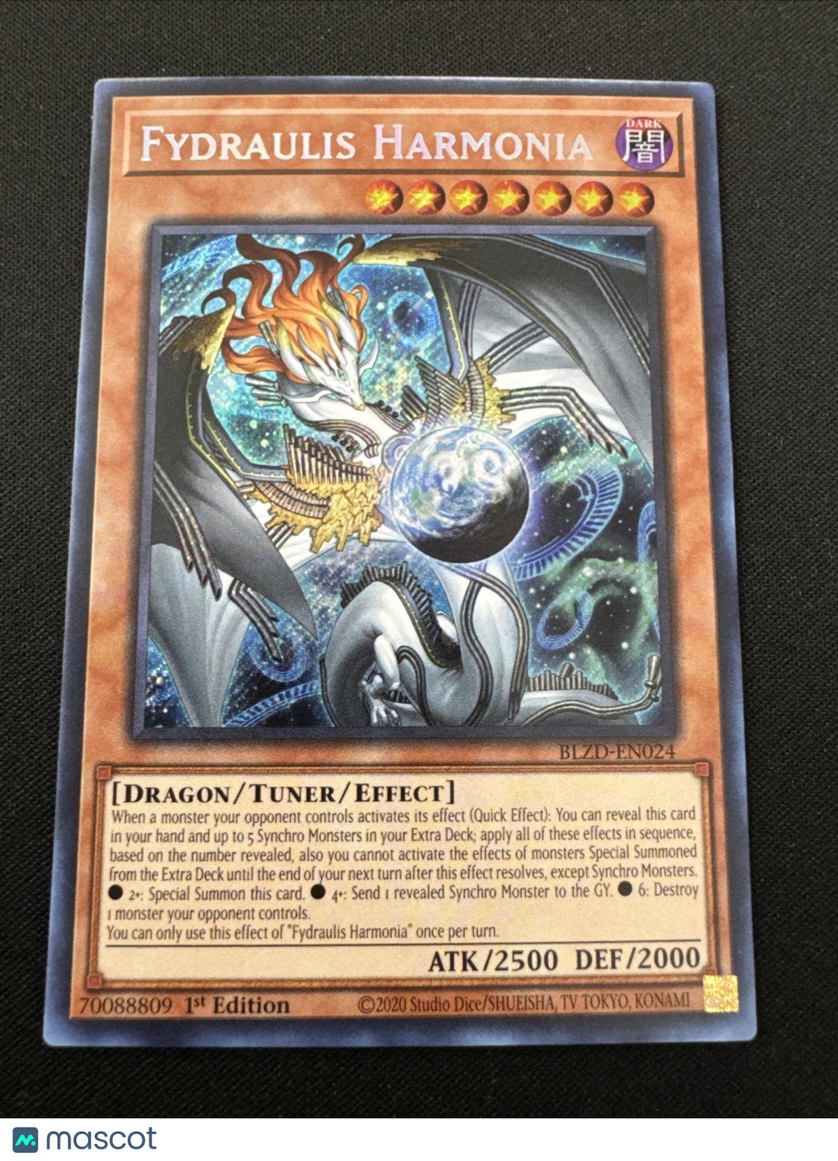 Fydraulis Harmonia - BLZD-EN024 - STARLIGHT RARE - Blazing Dominion - NM/M