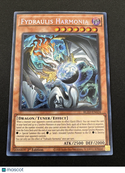Fydraulis Harmonia - BLZD-EN024 - STARLIGHT RARE - Blazing Dominion - NM/M