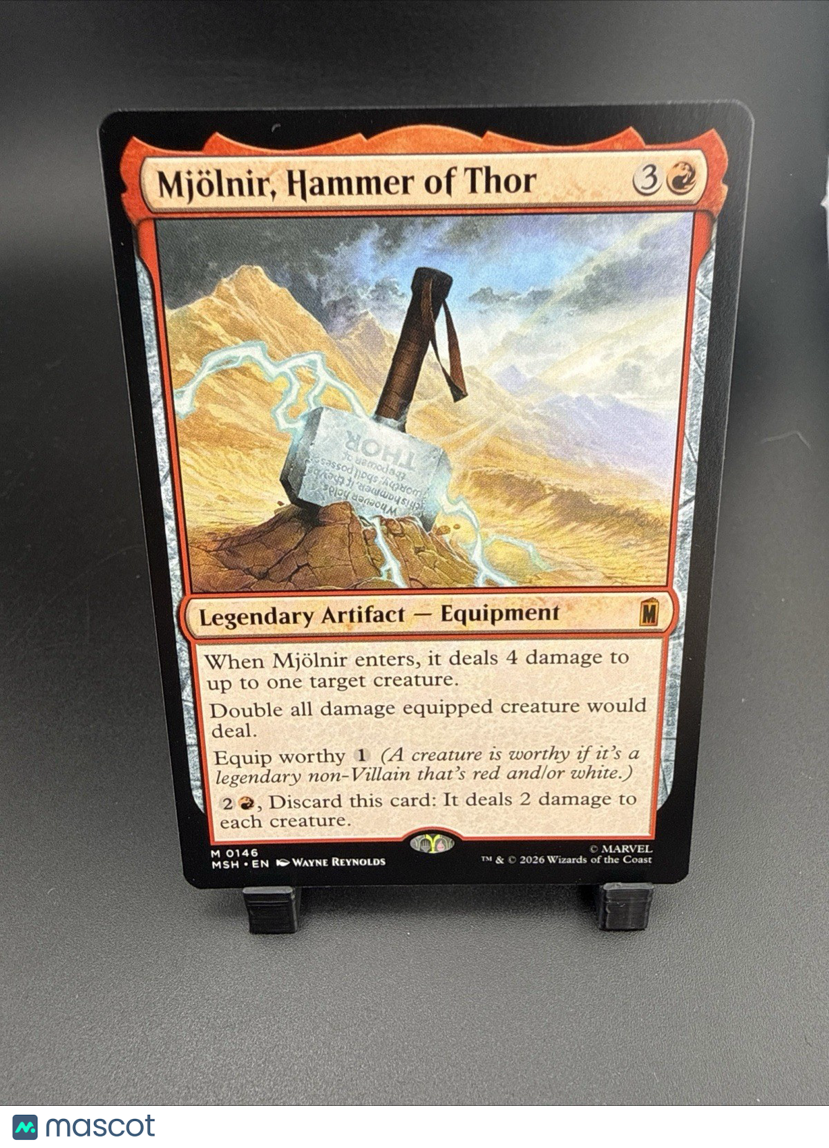 Magic: The Gathering Mjolnir, Hammer of Thor Mythic Rare 0146 MSH ENG 2026 NM