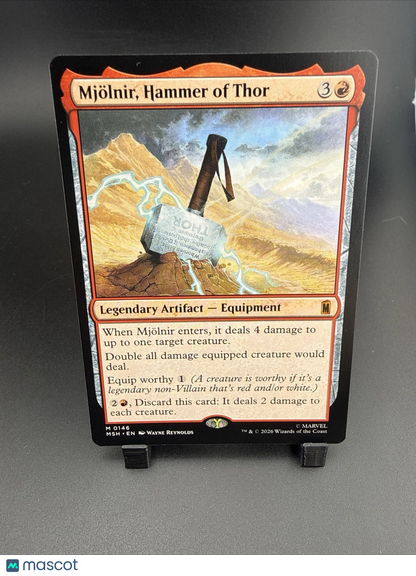 Magic: The Gathering Mjolnir, Hammer of Thor Mythic Rare 0146 MSH ENG 2026 NM
