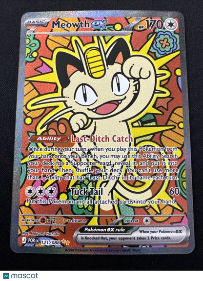 Meowt EX Perfect Order 121/088