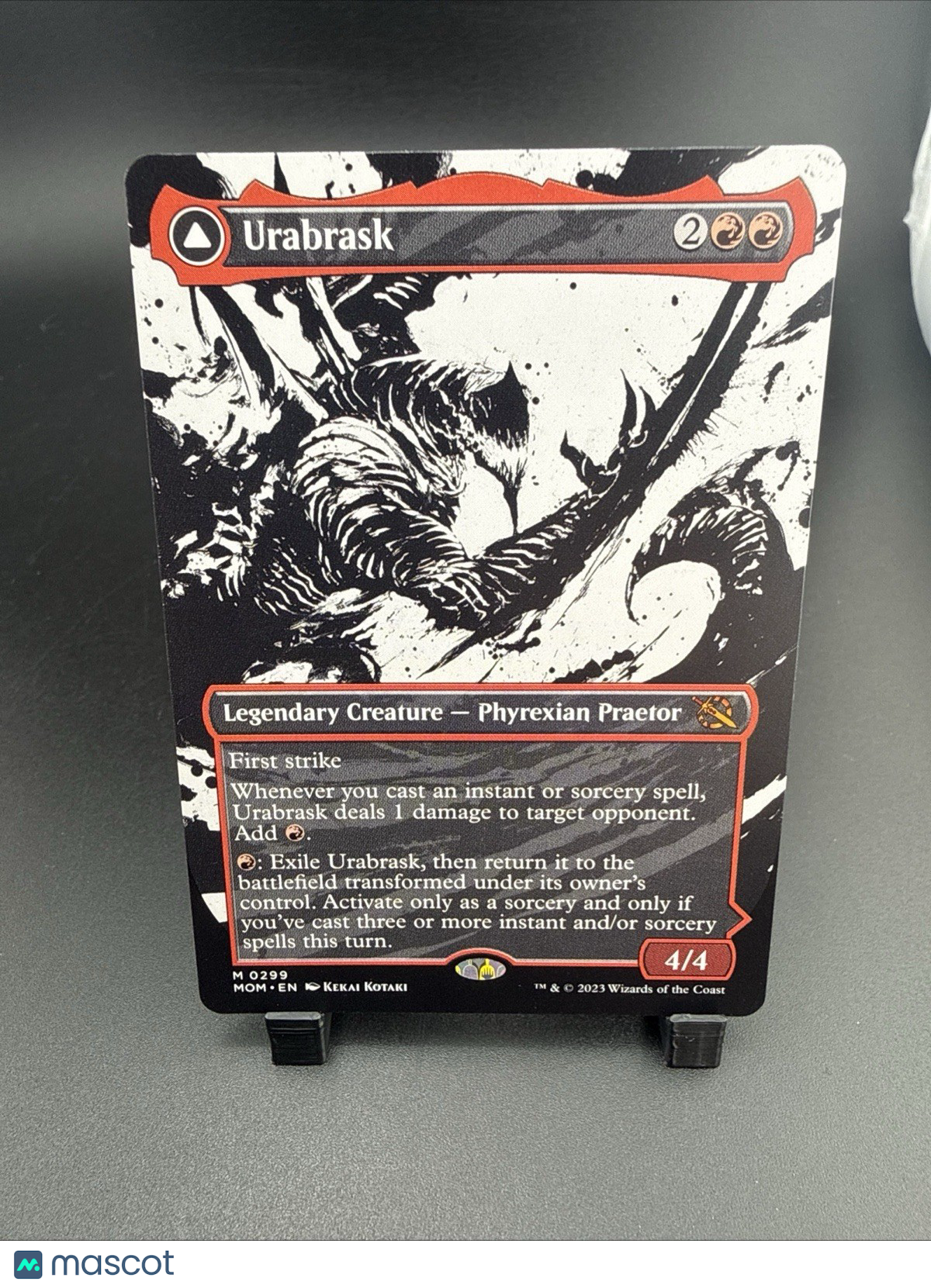 Urabrask (Showcase) 299 MTG March of the Machine (MOM) Mythic NM