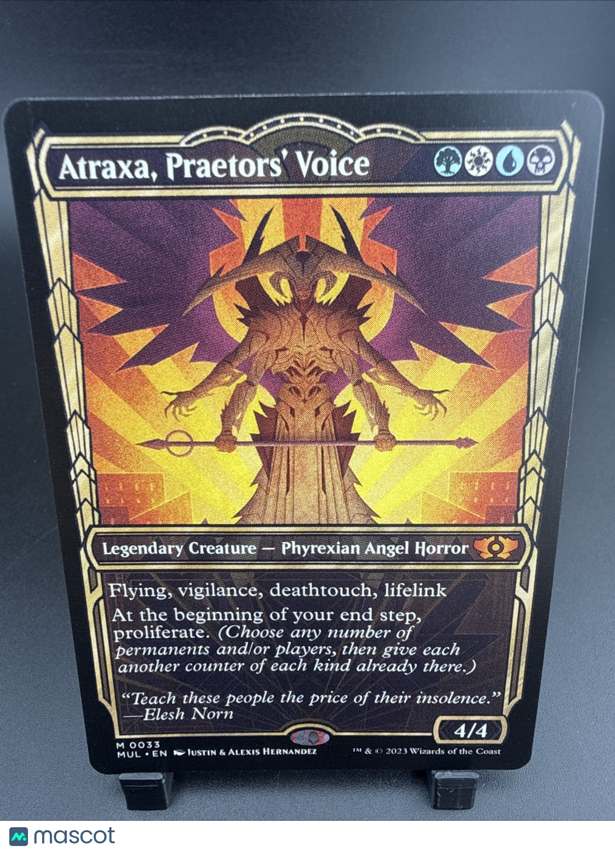 Atraxa, Praetors' Voice March of the Machine: Multiverse Legends Foil