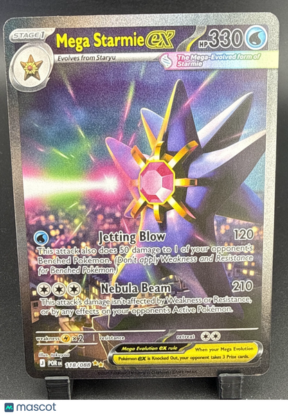Mega Starmie ex 118/088 Me03: Perfect Order Holo