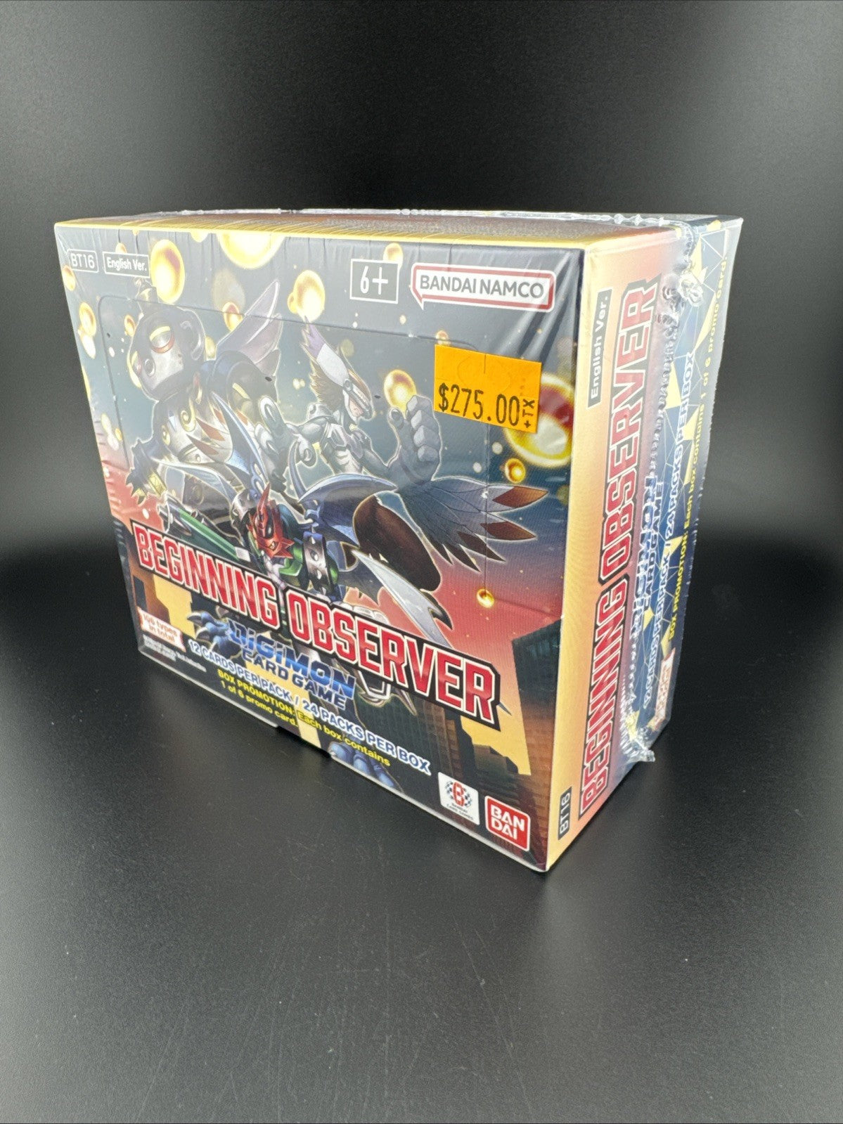 Digimon Card Game Beginning Observer (BT-16) English Sealed Box