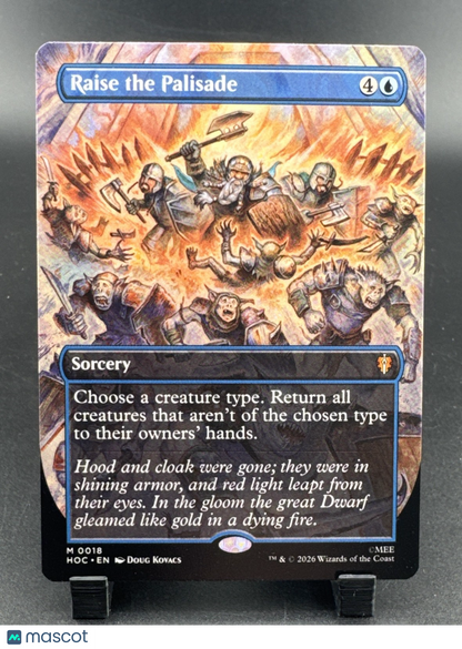 Raise the Palisade (Borderless) The Hobbit: Eternal-Legal Regular