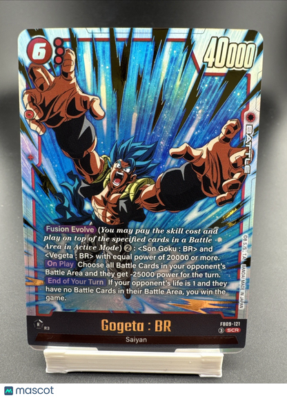 Dragon Ball Super Card Game Gogeto BR SCR Foil FB09-121