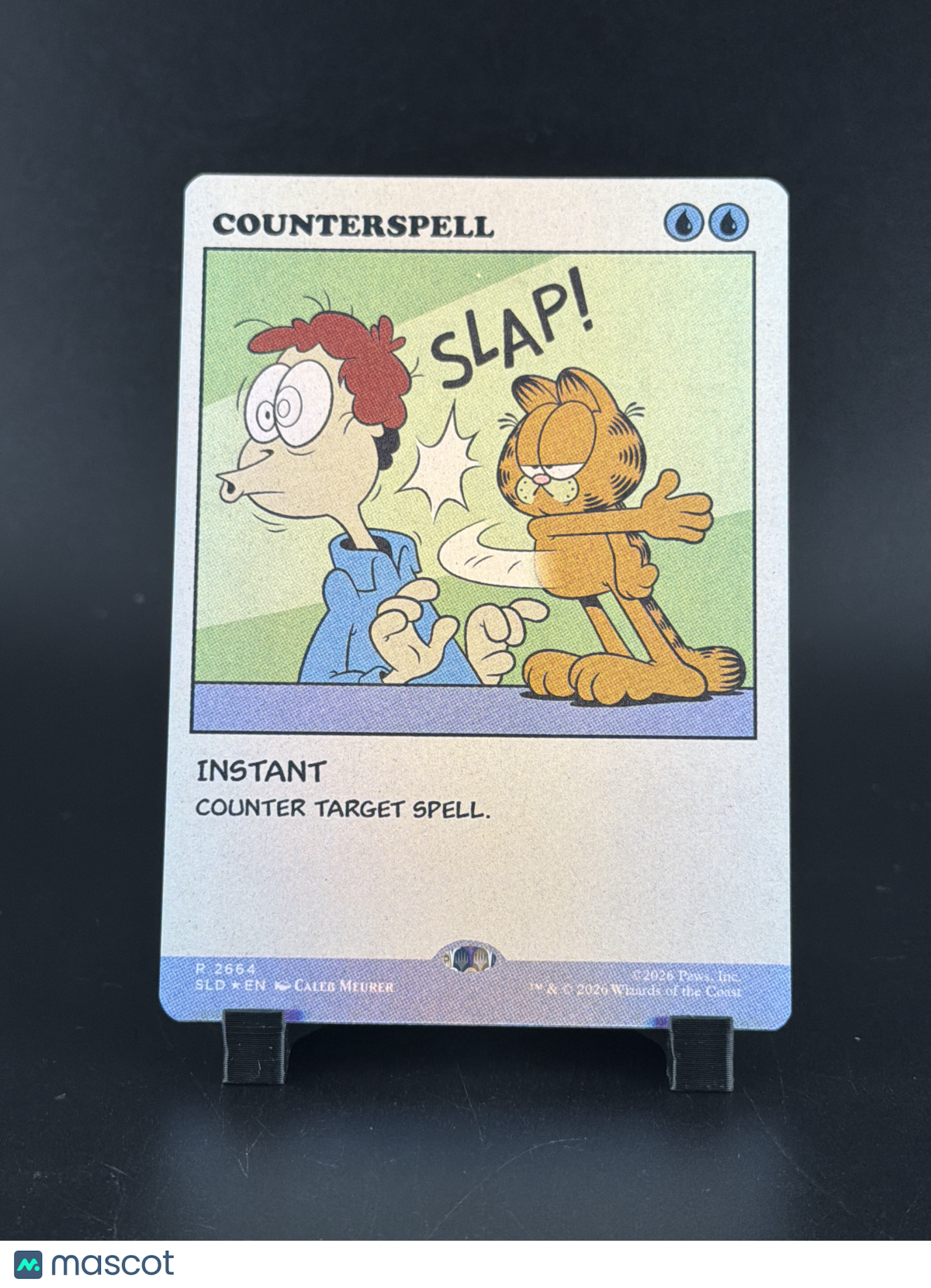 Secret Lair Drop Series Garfield Jon Arbuckle Foil Counterspell