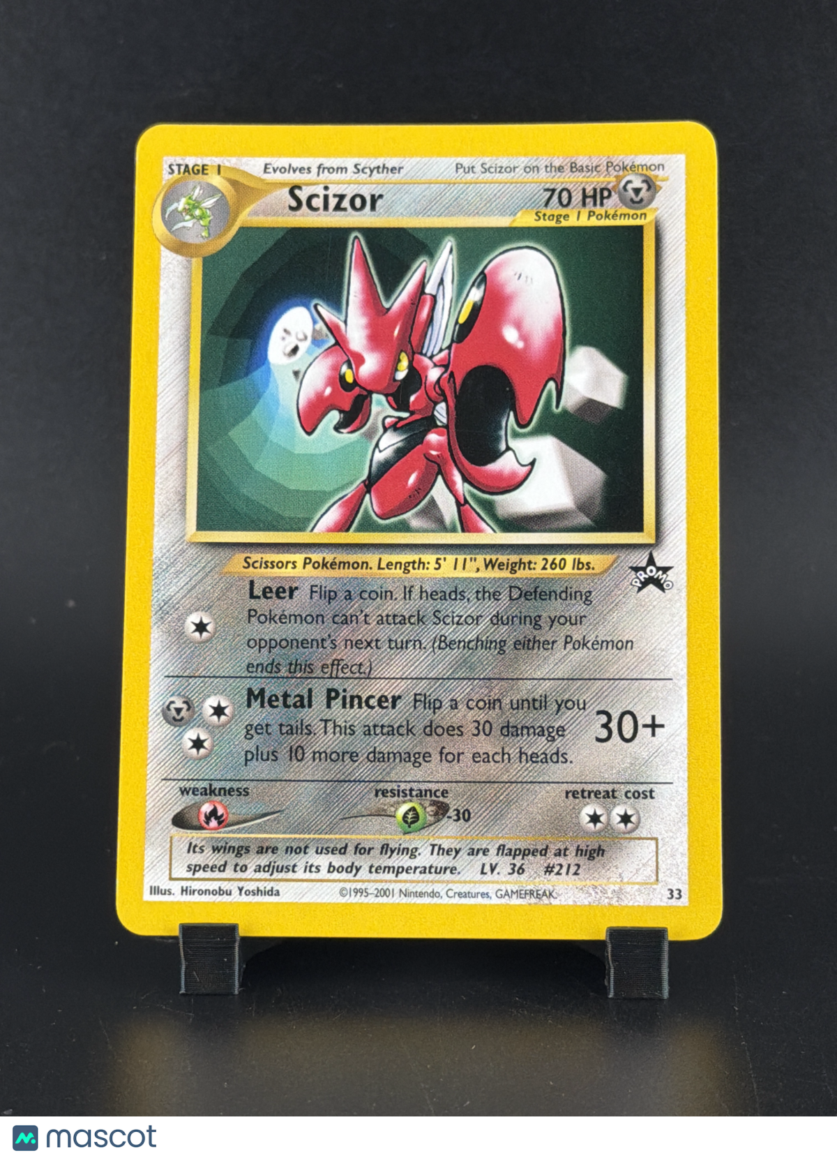 Wizards Scizor Black Star Promo #33