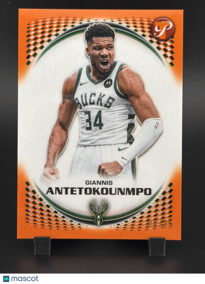 2026 Topps Pristine Giannis Antetokounmpo #49 Orange