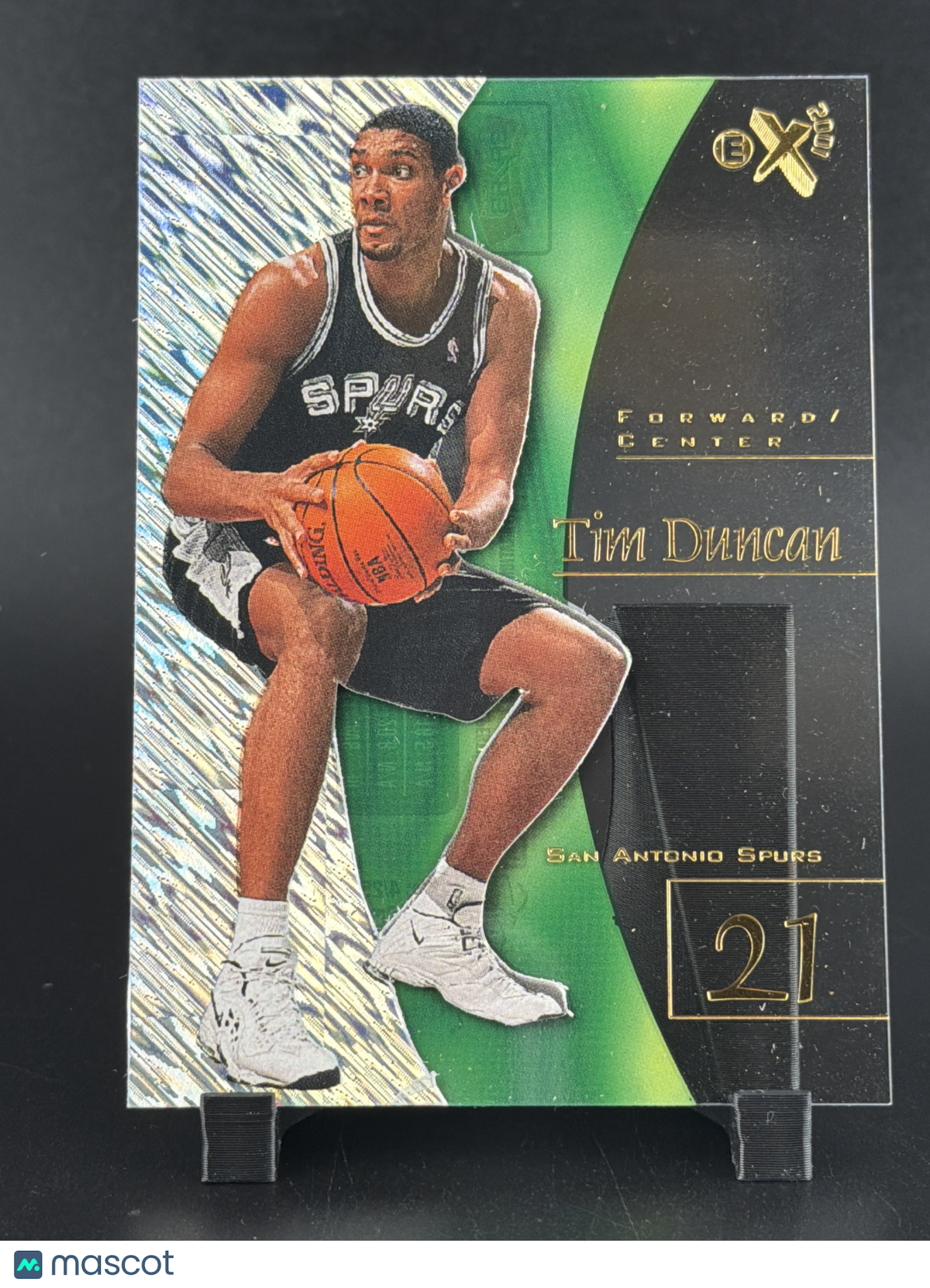 1998 SkyBox E-X2001 Tim Duncan #75