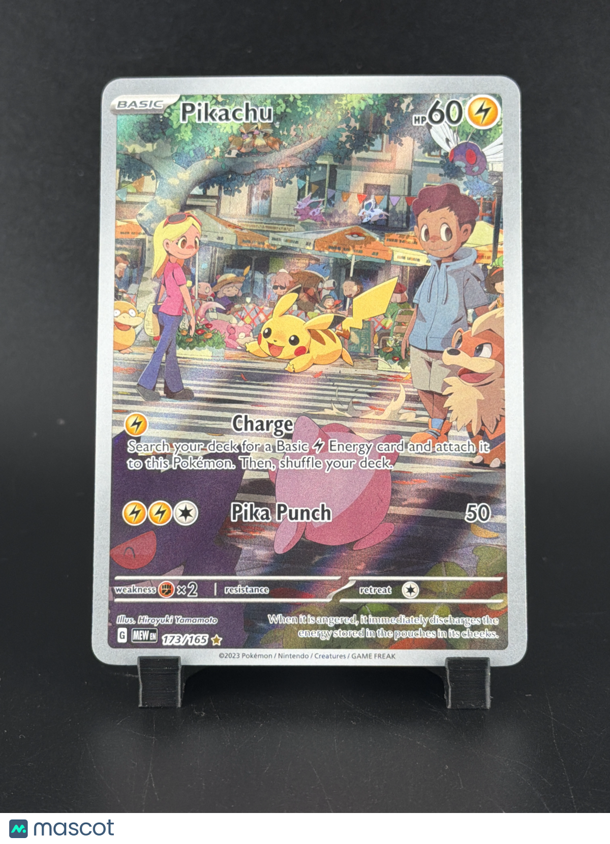 2023 Scarlet & Violet 151 Pikachu Holo Secret Rare #173/165