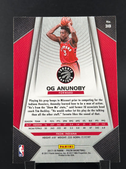 2017 Panini Prizm OG Anunoby #38 RC
