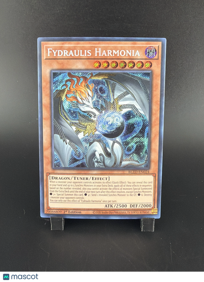 Battles of Legend: Monstrous Revenge Fydraulis Harmonia Secret Rare 1st Edition