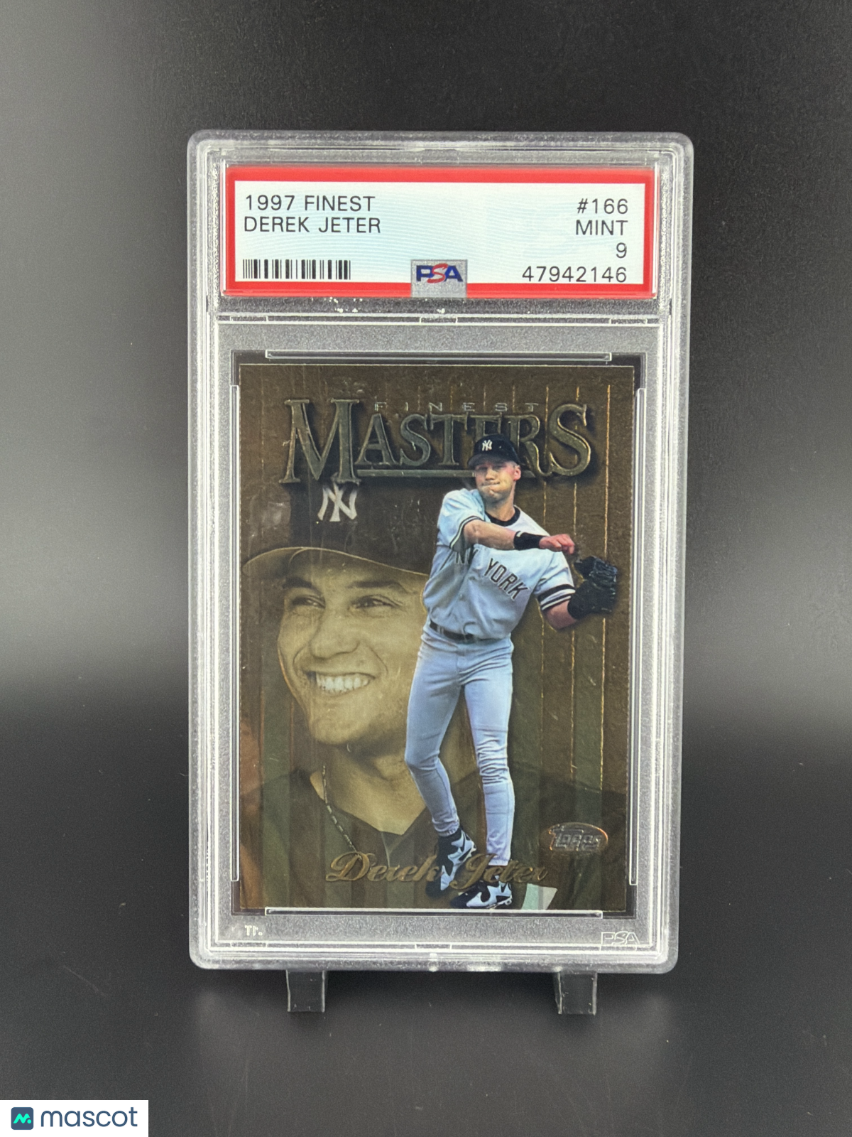 1997 Finest Derek Jeter #166 PSA 9