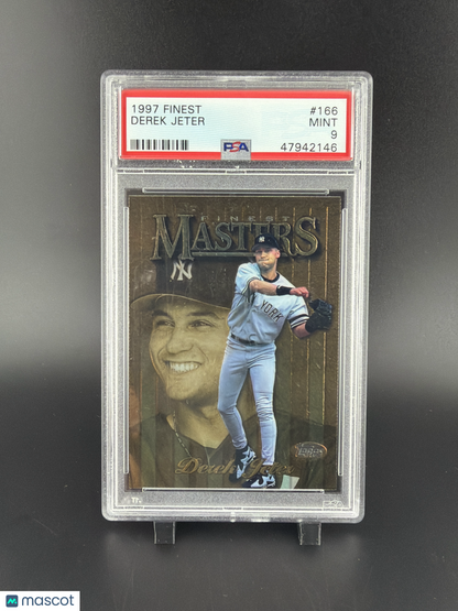 1997 Finest Derek Jeter #166 PSA 9