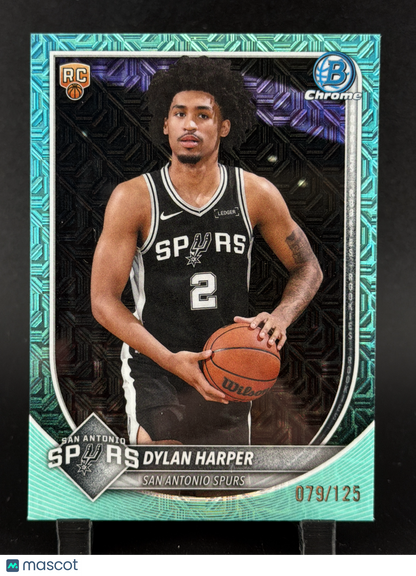 2025 Topps Bowman Chrome Dylan Harper #BCV-2 Green /125 RC