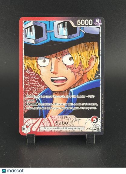 Awakening of the New Era Sabo Foil Leader Alternate Art