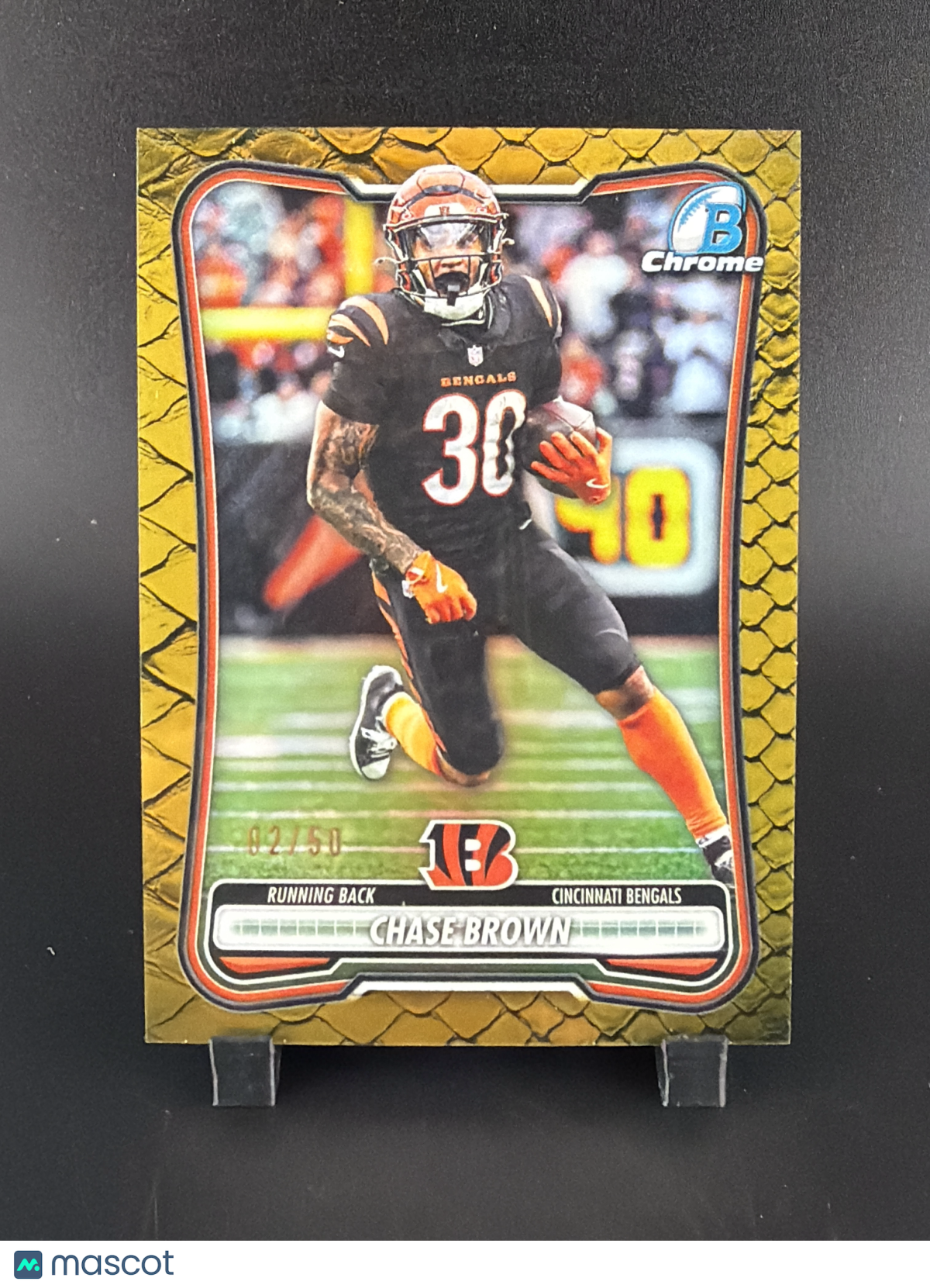 2026 Topps Bowman Chrome Chase Brown #BCV-19 /50