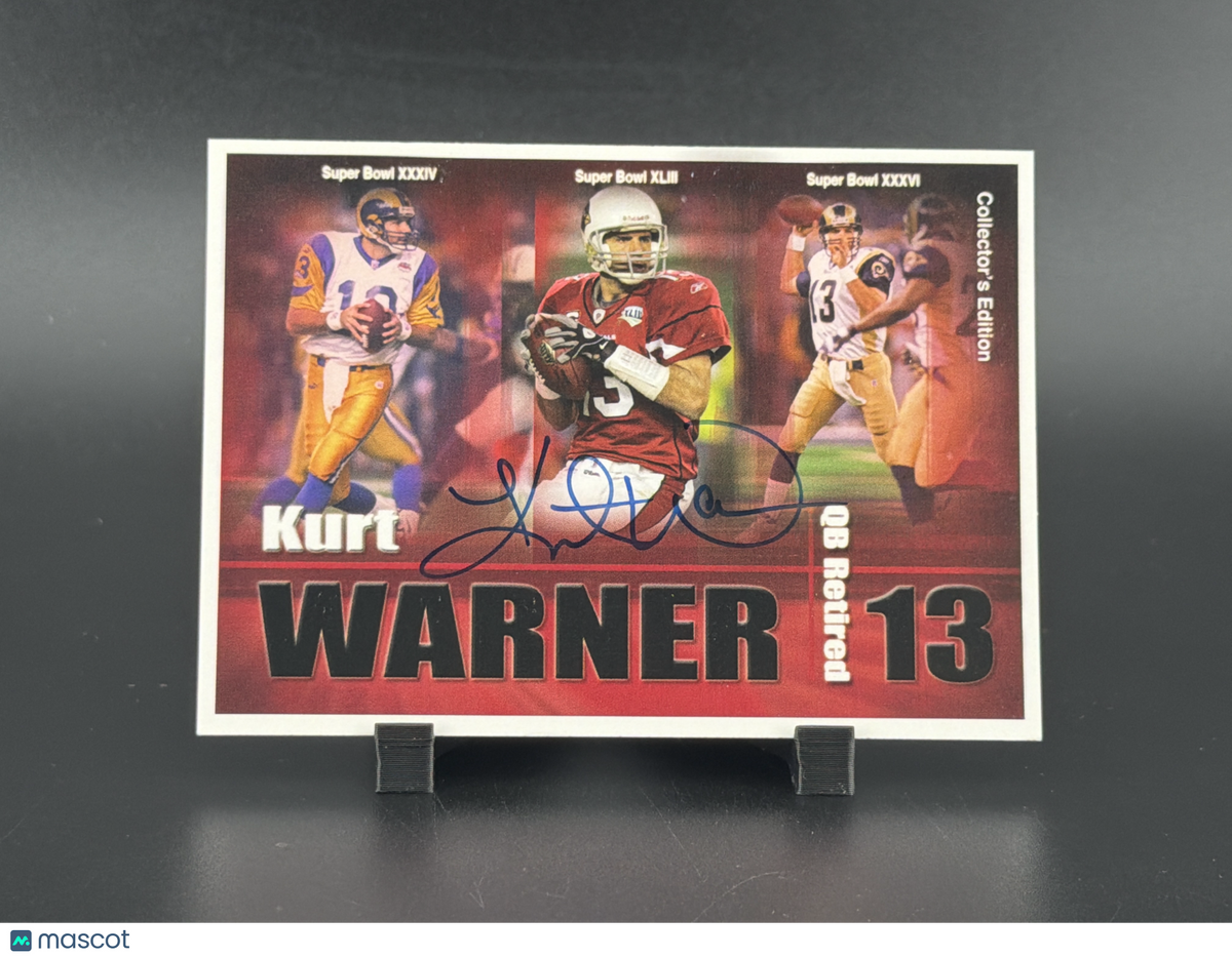 2010 Kurt Warner Collector's Edition Kurt Warner #13