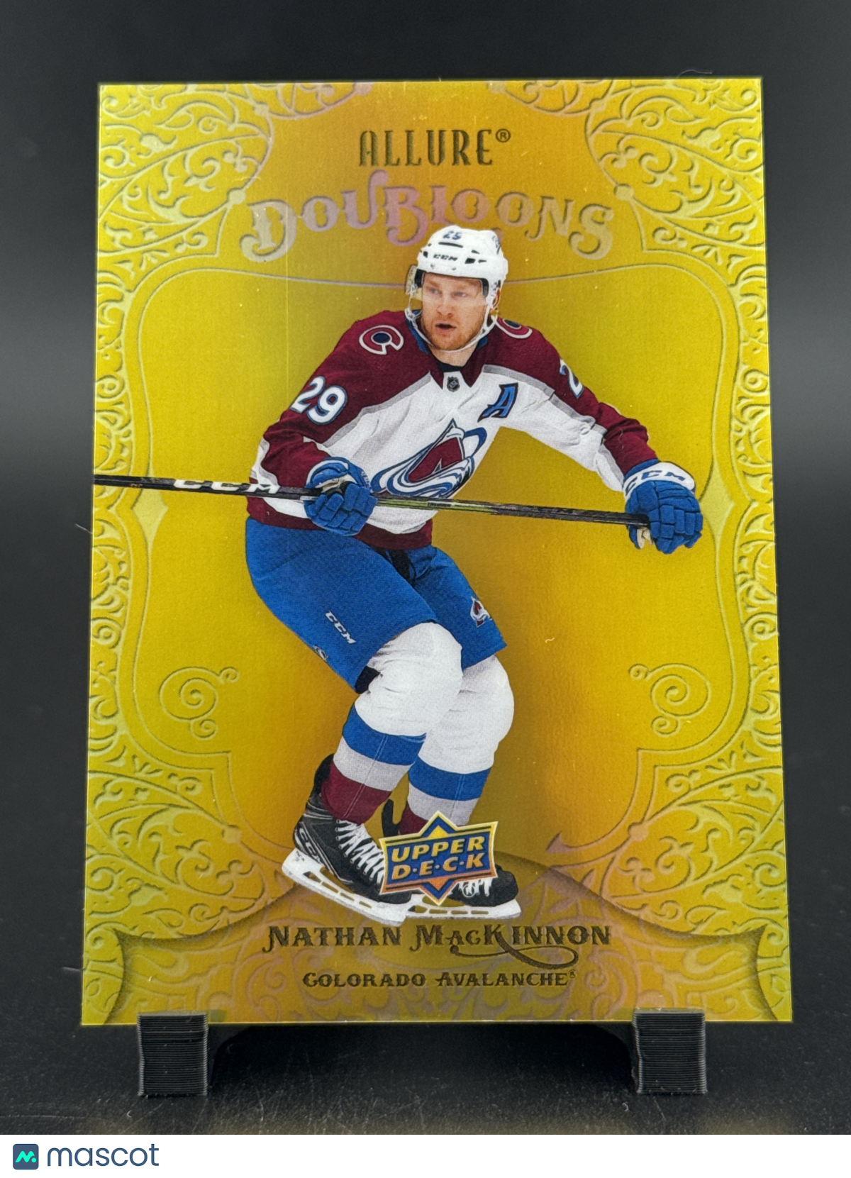 2022 Upper Deck Allure Doubloons Nathan MacKinnon #DB-56