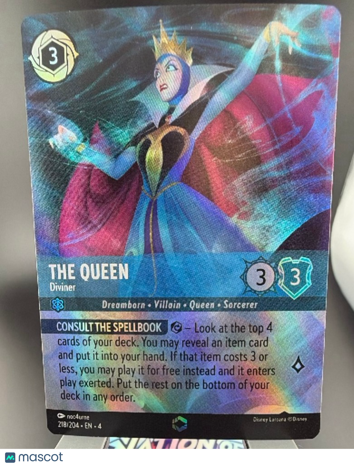 Ursula's Return The Queen Foil Alternative Art Full Art Enchanted
