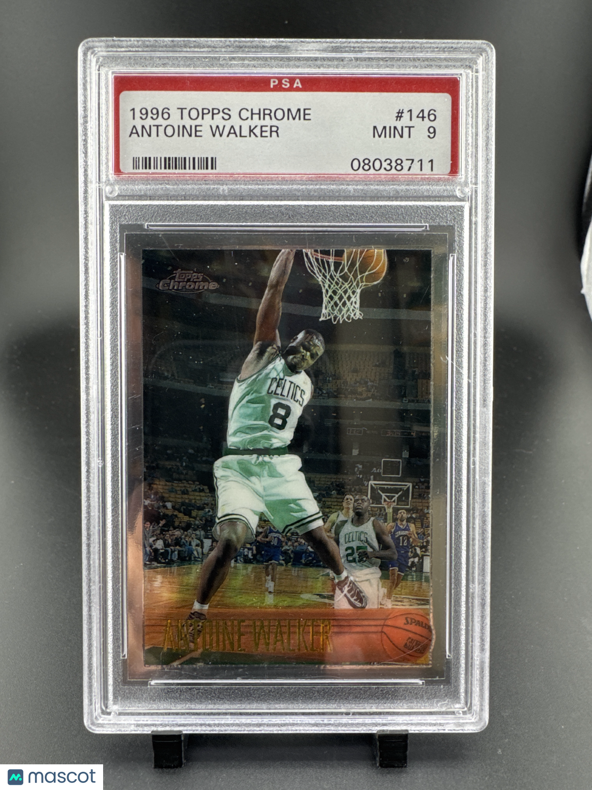 1996 Topps Chrome Antoine Walker #146 PSA 9