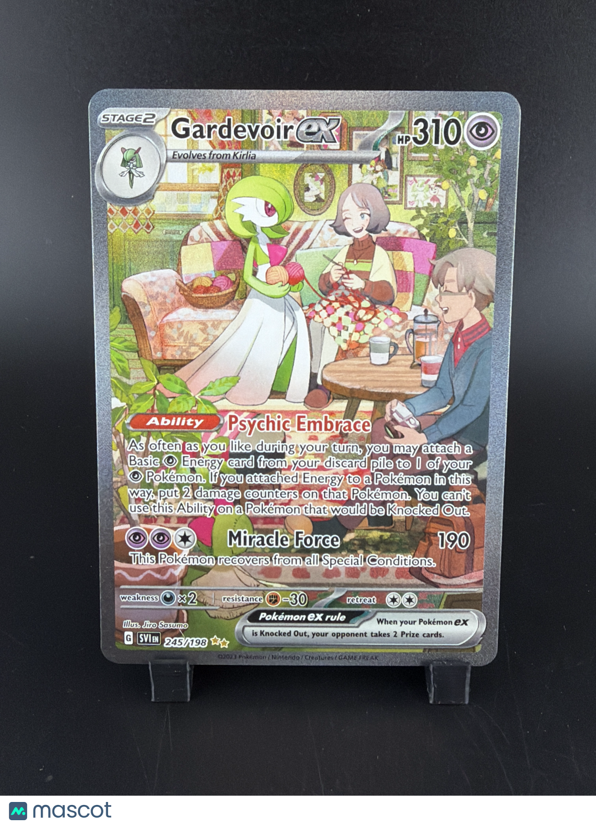 2023 Scarlet & Violet Gardevoir EX Holo Secret Rare SAR #245/198