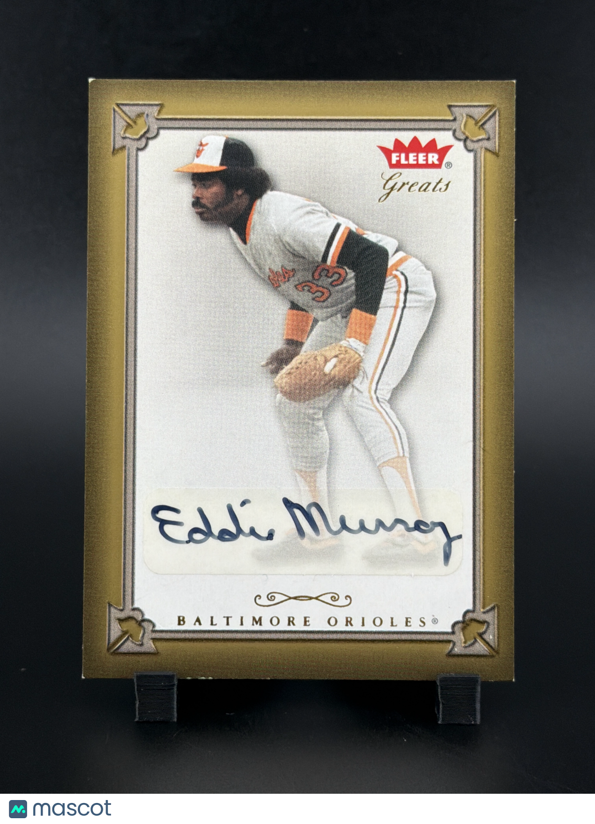 2004 Fleer Greats of the Game Eddie Murray #GBA-EM