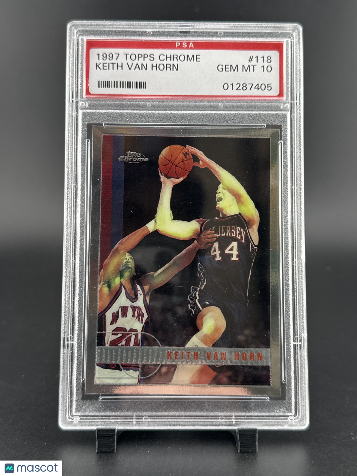 1997 Topps Chrome Keith Van Horn #118 PSA 10