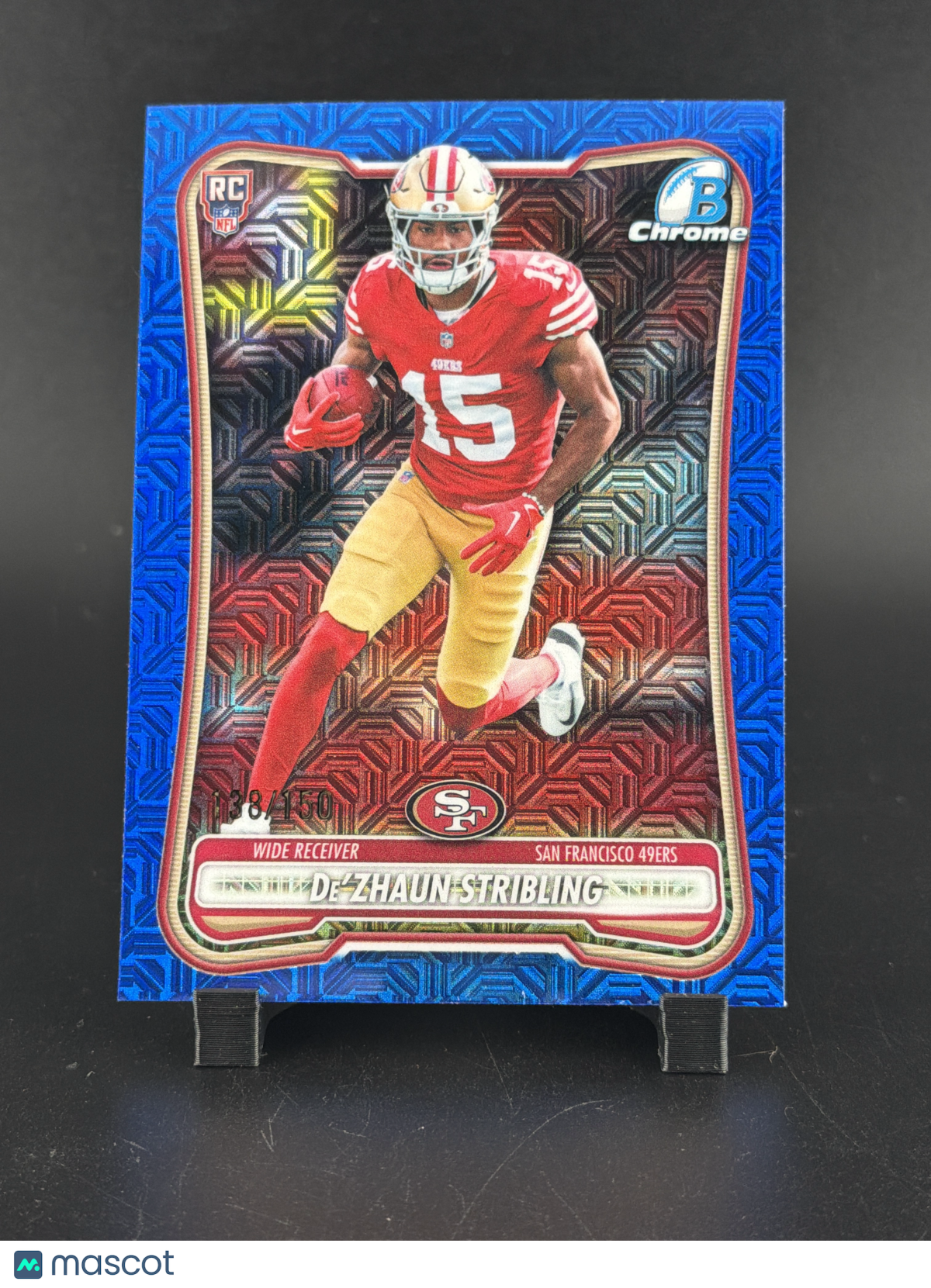 2026 Topps Bowman Chrome De'Zhaun Stribling #BCV-141 RC