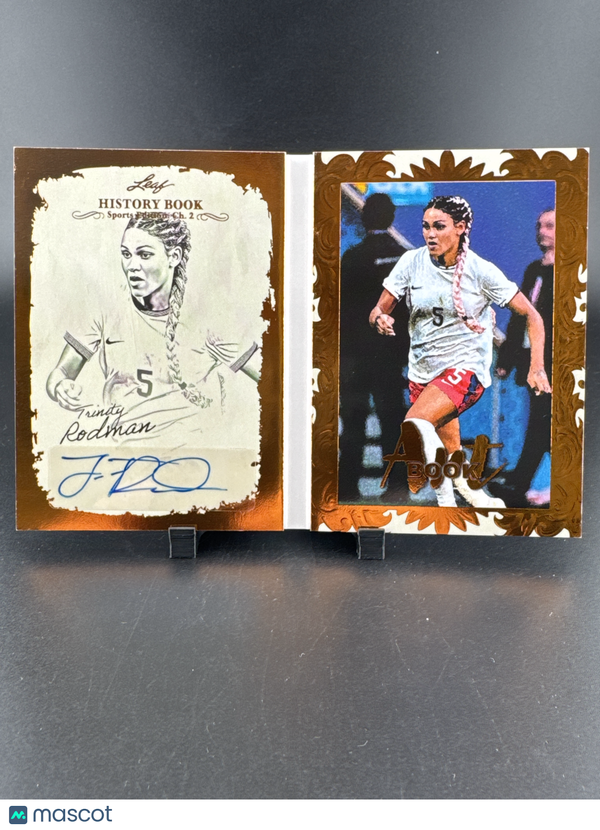 2023 Leaf History Book Sports Edition Chapter 2 Art Book Trinity Rodman