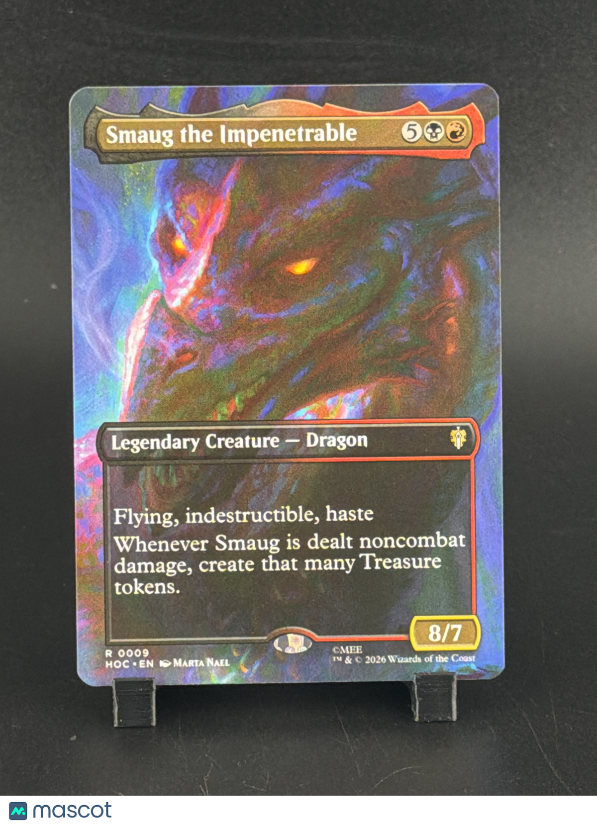 Smaug the Impenetrable Smaug Foil Extended Art Borderless #R 009