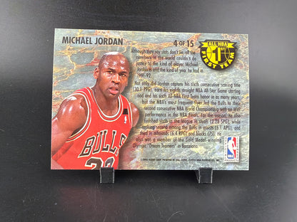 1991 Fleer Ultra All-NBA Michael Jordan #4