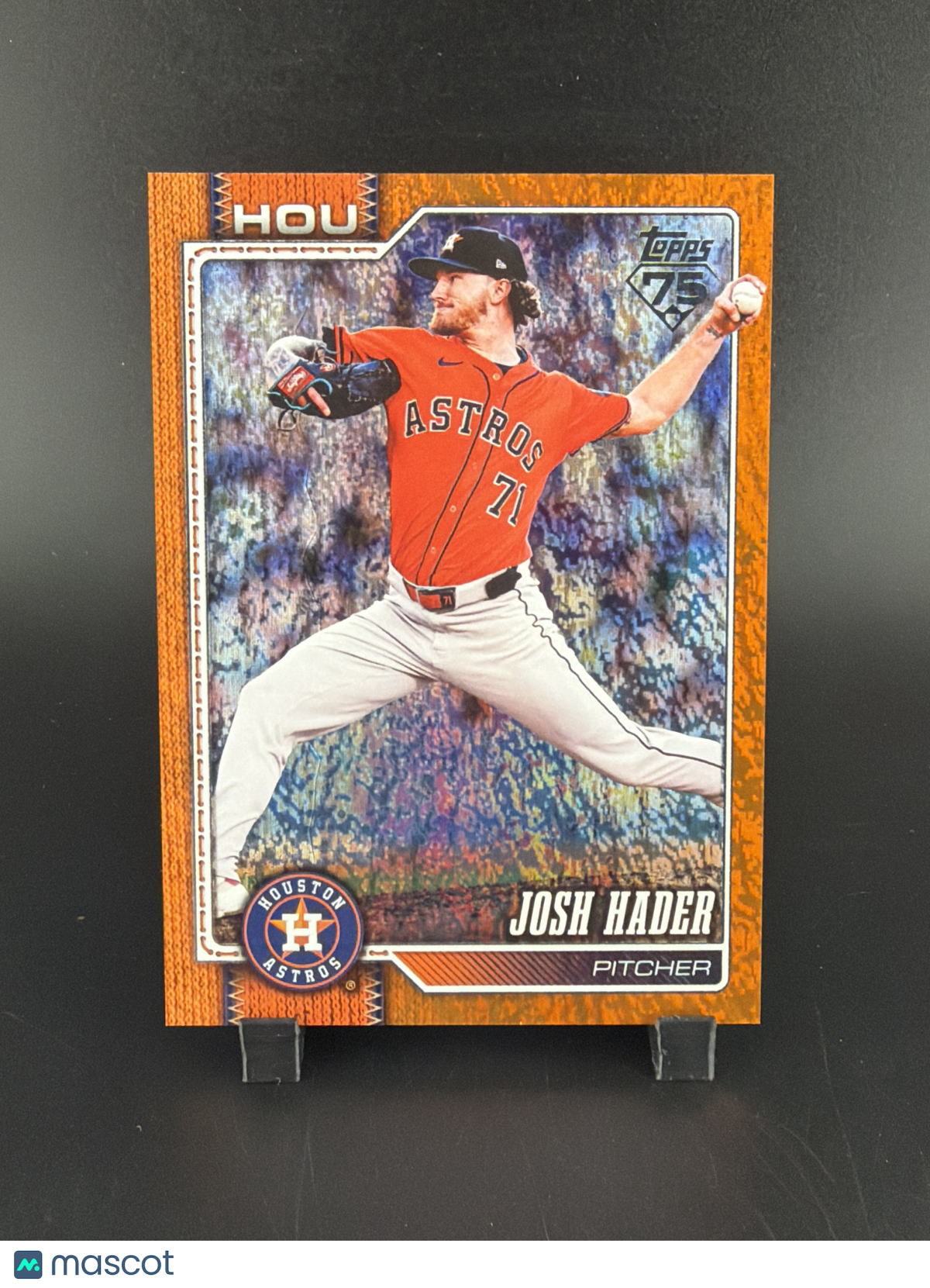 2026 Topps Series Two Josh Hader #454 Orange Foilboard
