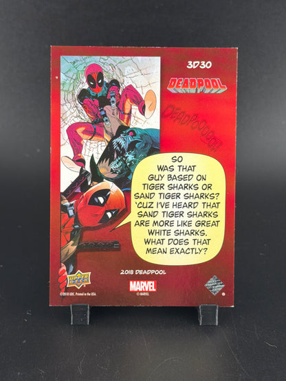 2018 Upper Deck Marvel Deadpool 3D Lenticular #3D30