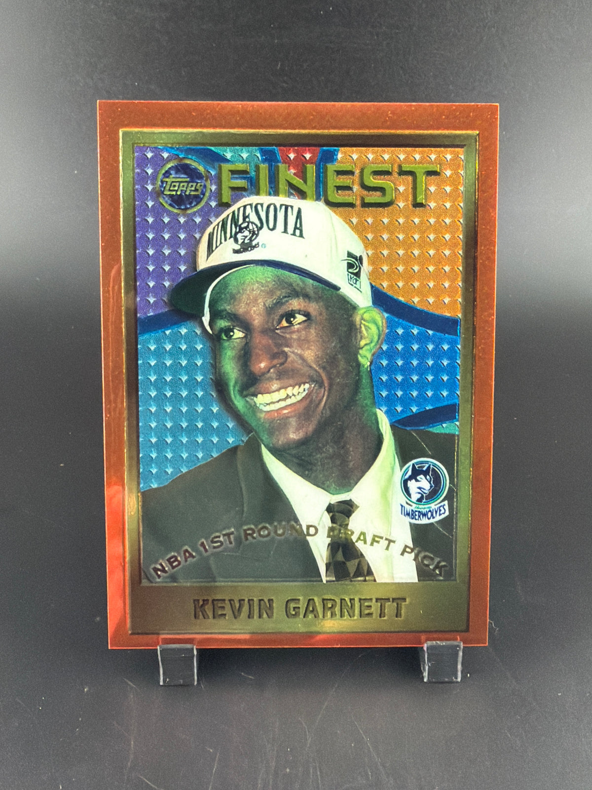 1994 Topps Finest Kevin Garnett #115