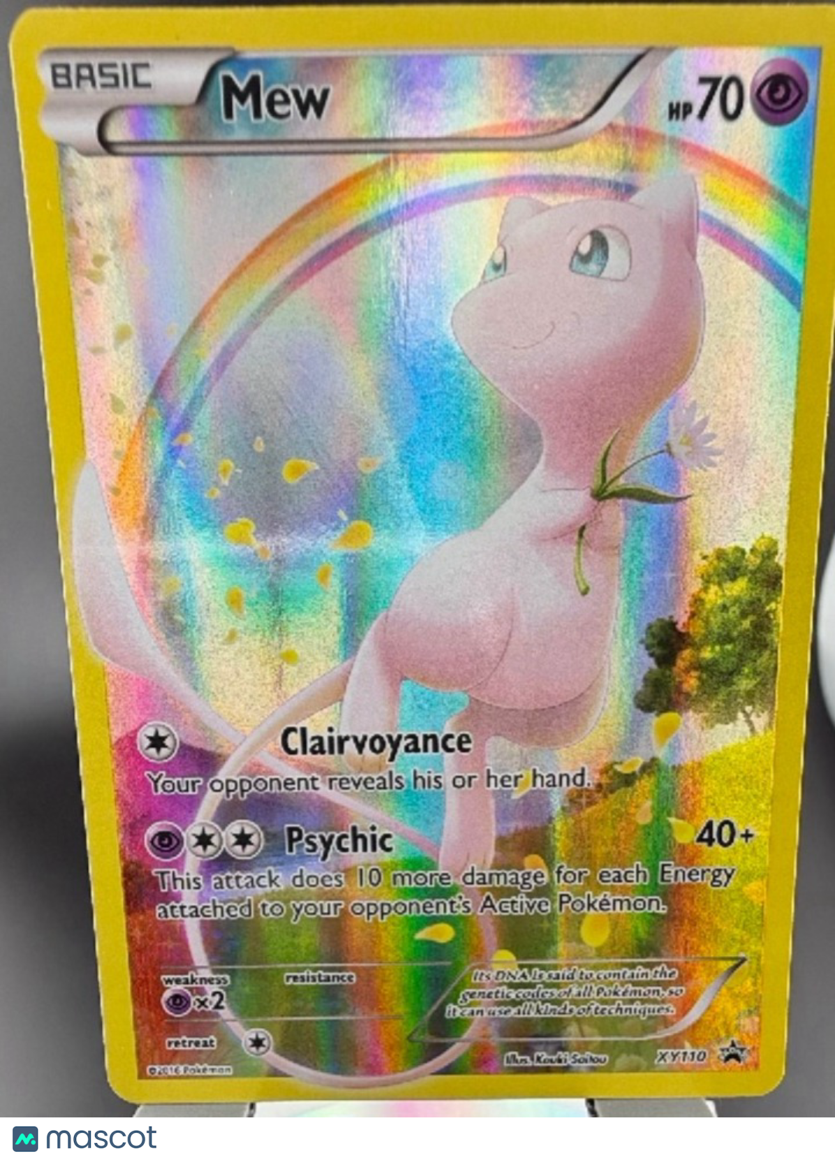 Mew Holo Black Star Promo FA #XY110