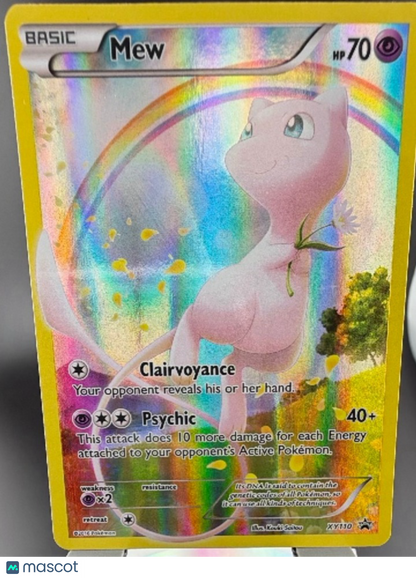 Mew Holo Black Star Promo FA #XY110