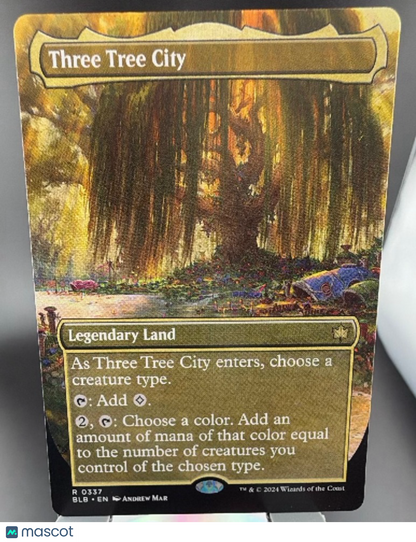 Bloomburrow Three Tree City Extended Art Borderless