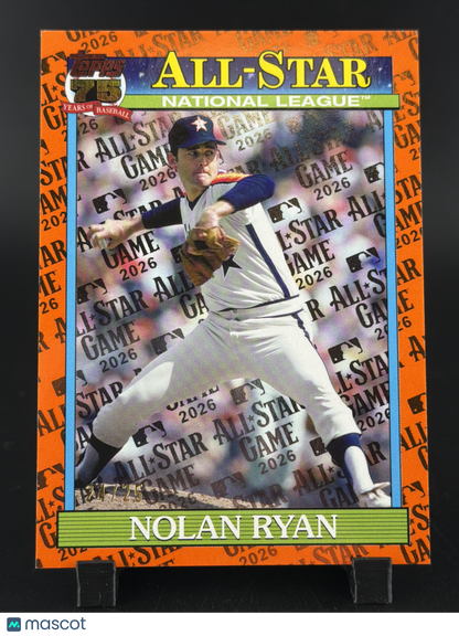 2026 Topps Series 1 Nolan Ryan #91AS-19