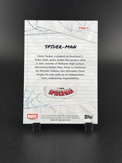 2026 Topps Your Friendly Neighborhood Spider-Man #FNS-1