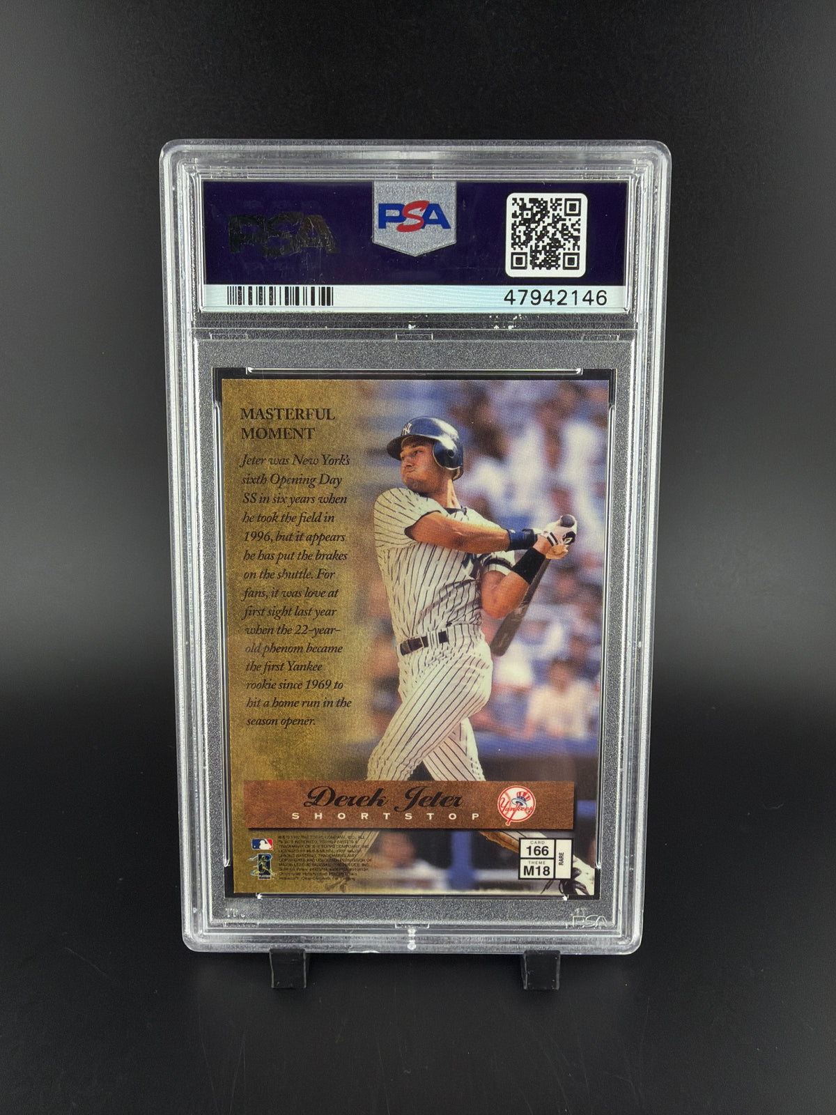 1997 Finest Derek Jeter #166 PSA 9