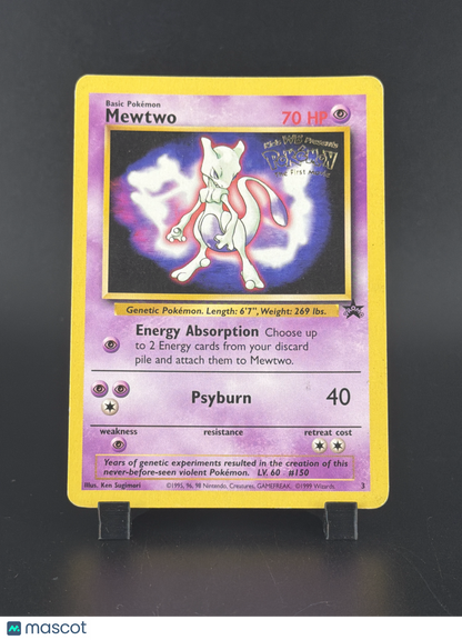 1999 Wizards Mewtwo Black Star Promo #3