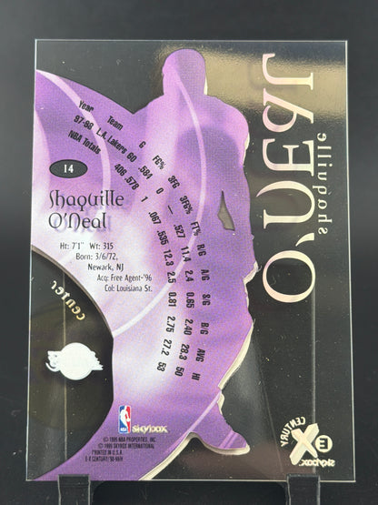 1920 SkyBox EX Century Shaquille O'Neal #14