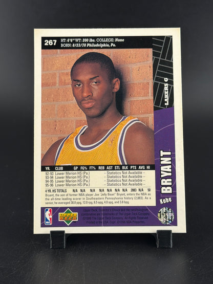 1996 Upper Deck Collector's Choice Kobe Bryant #267
