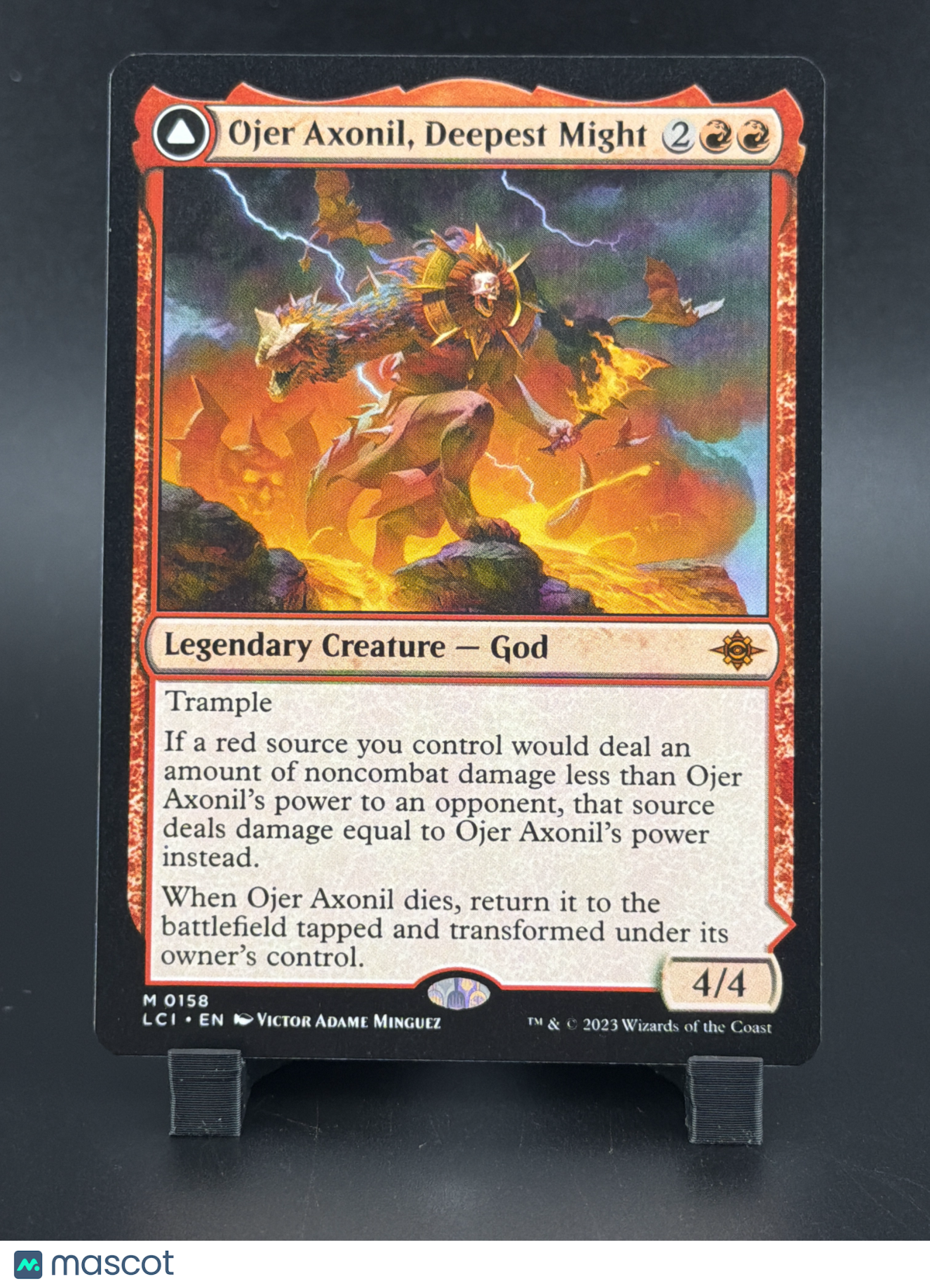 The Lost Caverns of Ixalan Temple of Power Ojer Axonil, Deepest Might