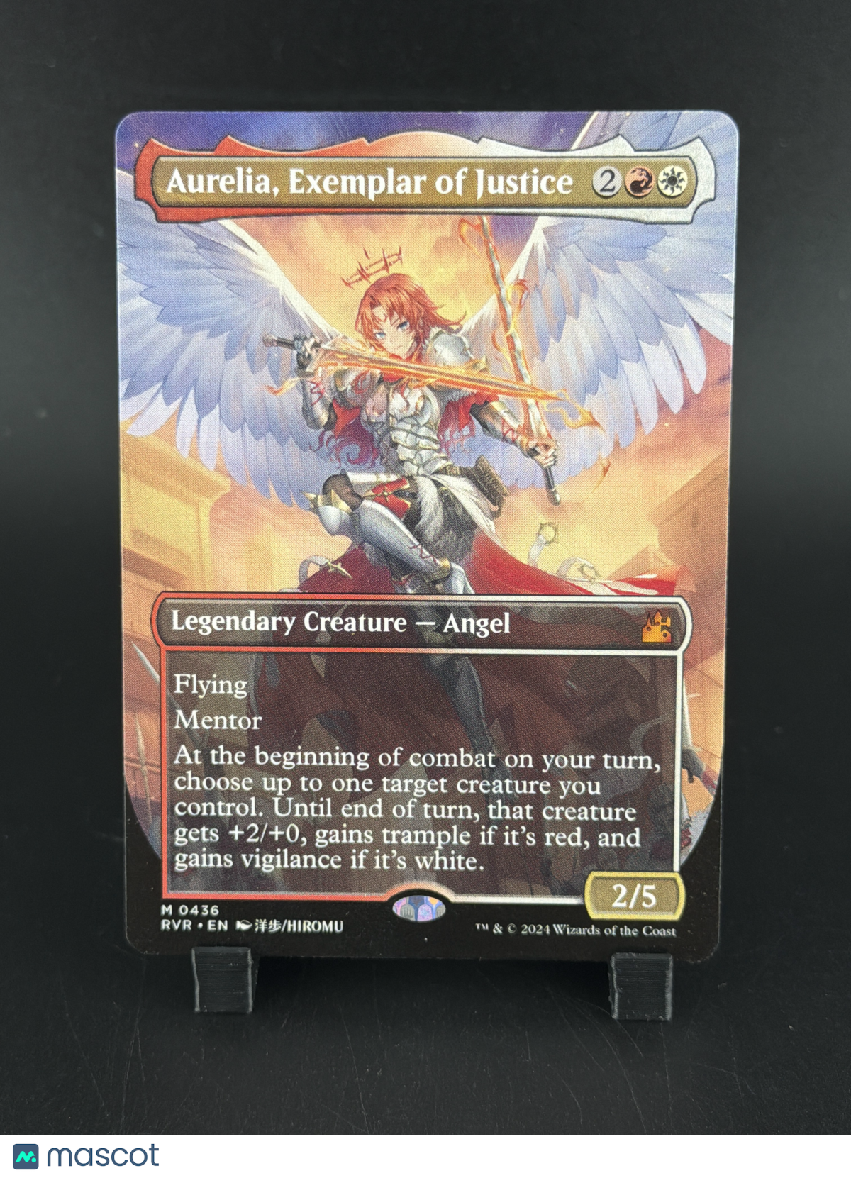 Ravnica Remastered Aurelia Alternate Art Borderless