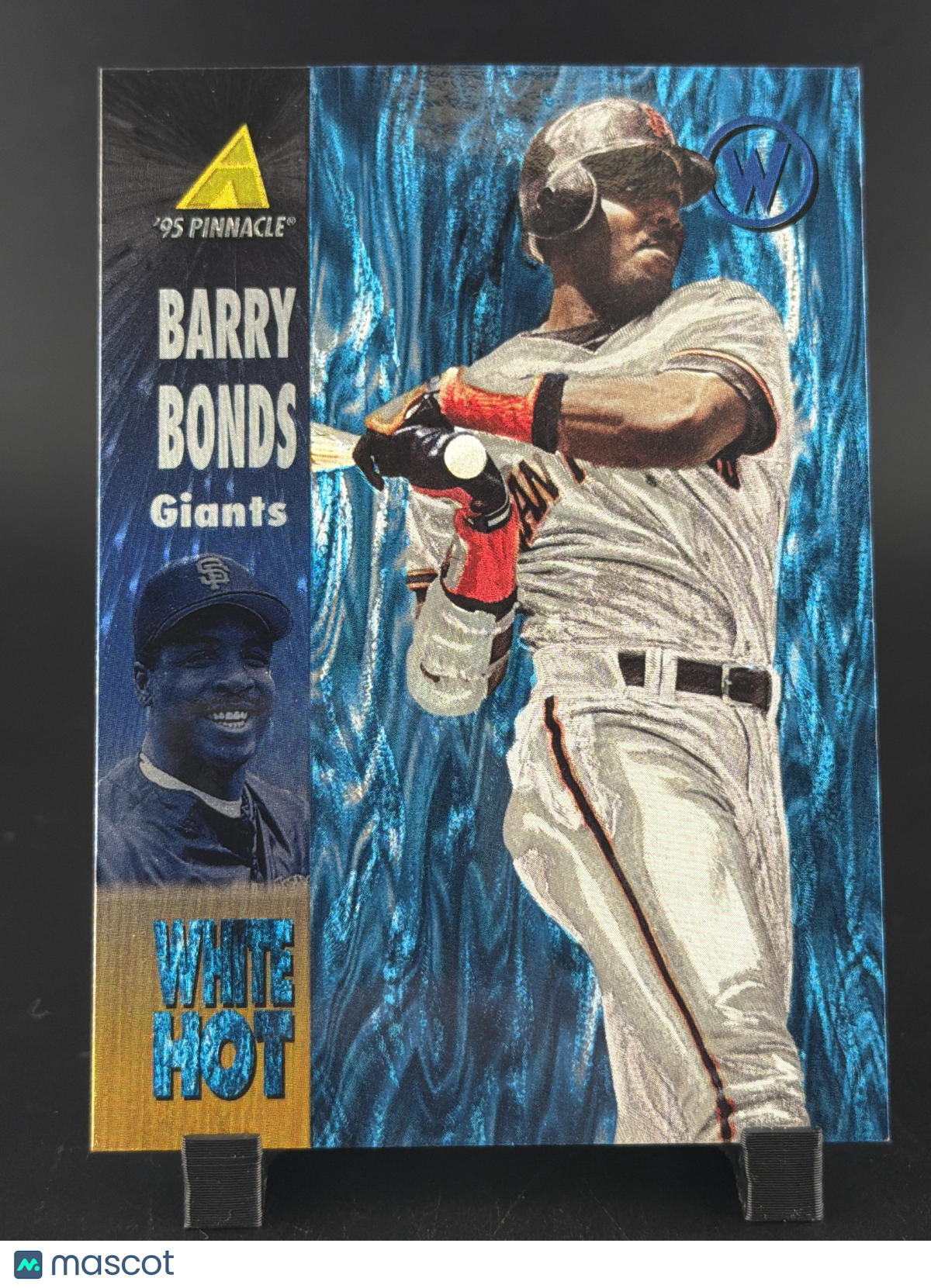 1995 Pinnacle White Hot Barry Bonds #WH6