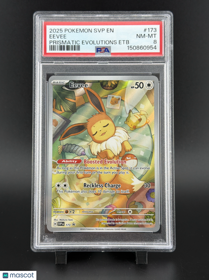 2025 Pokemon SVP EN-SV Black Star Promo Eevee Prismatic Evolutions #173